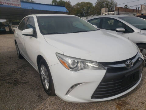 2015 Toyota Camry for sale at HAYNES AUTO SALES in Weatherford TX