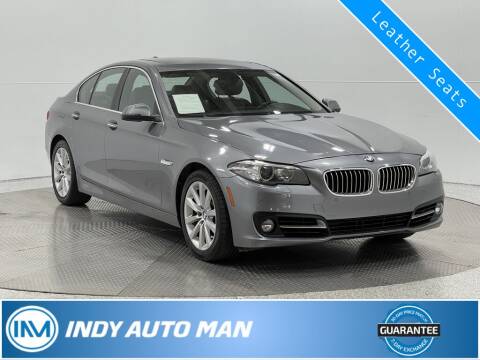 2016 BMW 5 Series for sale at INDY AUTO MAN in Indianapolis IN