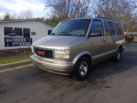 2002 GMC Safari for sale at TR MOTORS in Gastonia NC