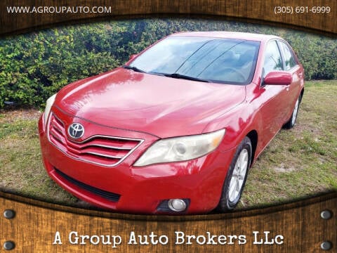 2010 Toyota Camry for sale at A Group Auto Brokers LLc in Opa-Locka FL