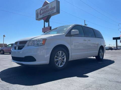 2014 Dodge Grand Caravan for sale at Credit Connection Auto Sales in Midwest City OK