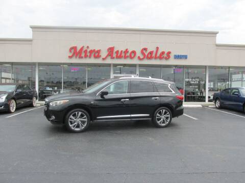 2015 Infiniti QX60 for sale at Mira Auto Sales in Dayton OH