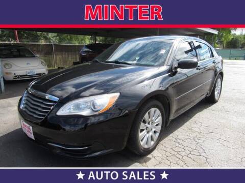 2013 Chrysler 200 for sale at Minter Auto Sales in South Houston TX
