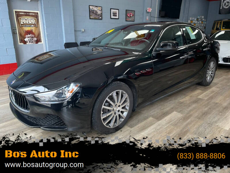 2014 Maserati Ghibli for sale at Bos Auto Inc in Quincy MA