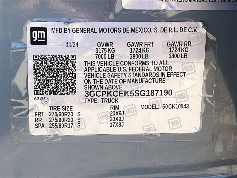 2025 Chevrolet Silverado 1500