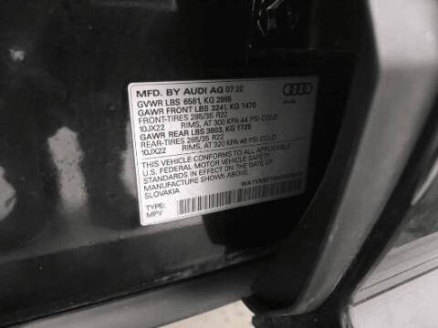 2022 Audi Q7 quattro Prestige 55 TFSI