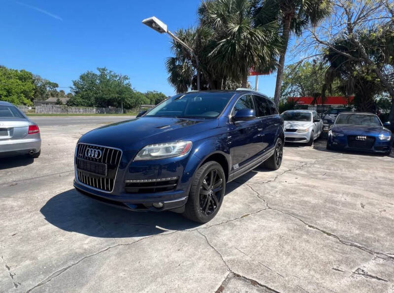Used 2013 Audi Q7 Premium with VIN WA1LGAFE4DD008810 for sale in Daytona Beach, FL