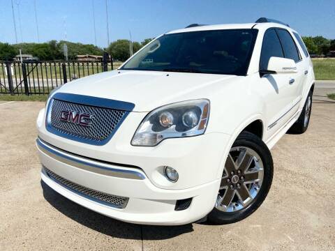 2012 GMC Acadia for sale at Texas Luxury Auto in Cedar Hill TX