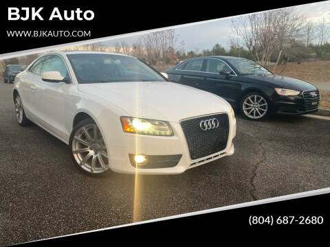 2011 Audi A5 for sale at BJK Auto in Mineral VA