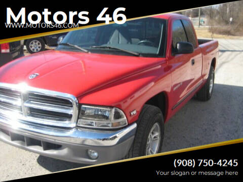 1999 Dodge Dakota for sale at Motors 46 in Belvidere NJ