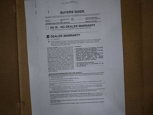 2023 Genesis Electrified GV70