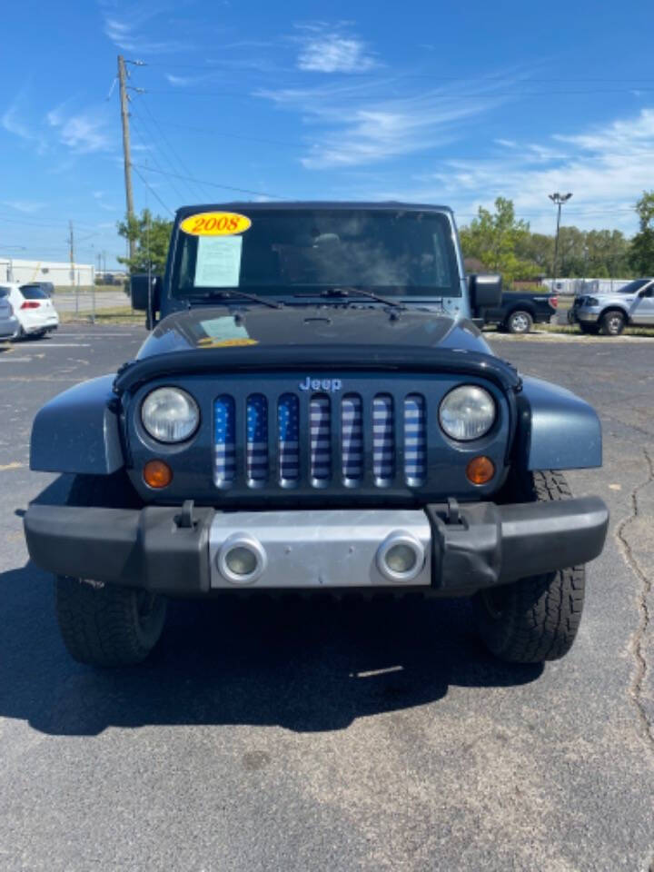 2008 Jeep Wrangler Unlimited for sale at Post Rd Motors in Indianapolis, IN