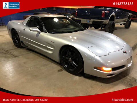2002 Chevrolet Corvette for sale at K & T CAR SALES INC in Columbus OH