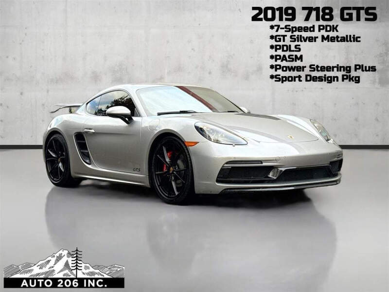 2019 Porsche 718 Cayman GTS