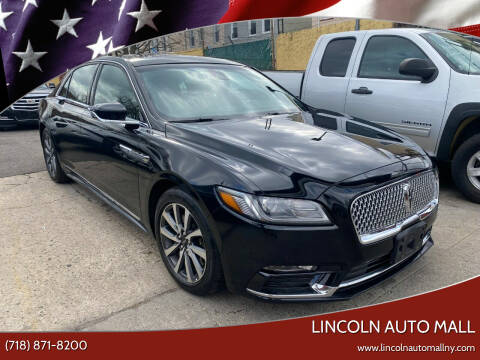 2017 Lincoln Continental for sale at Lincoln Auto Mall in Brooklyn NY