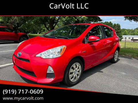 2013 Toyota Prius c for sale at CarVolt LLC in Hillsborough NC