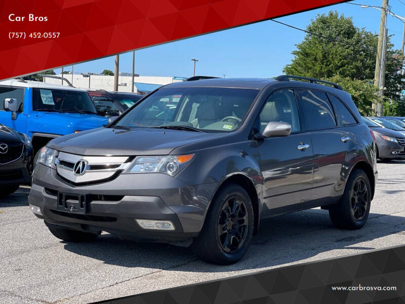 2009 Acura MDX for sale at Car Bros in Virginia Beach VA