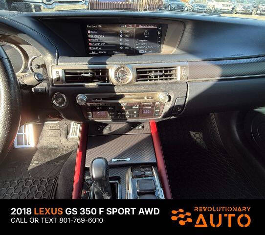 2018 Lexus GS 350 F SPORT