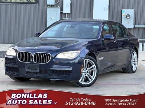 2014 BMW 7 Series for sale at Bonillas Auto Sales in Austin TX
