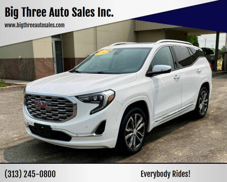 2019 GMC Terrain for sale at Big Three Auto Sales Inc. in Detroit MI
