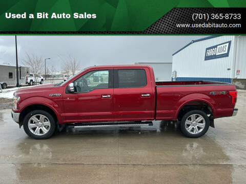 2019 Ford F-150 for sale at Used a Bit Auto Sales in Fargo ND