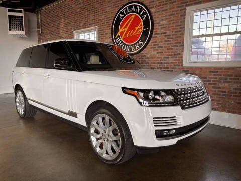 2017 Land Rover Range Rover Supercharged LWB