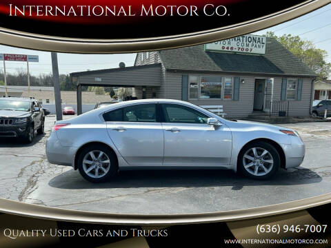 2012 Acura TL for sale at International Motor Co. in Saint Charles MO