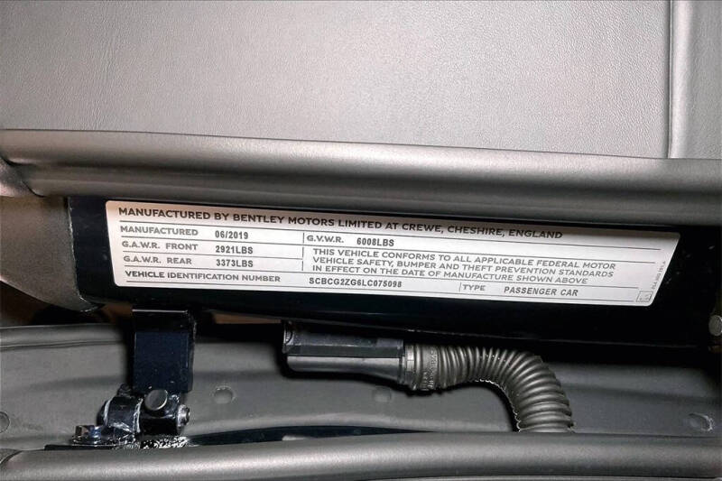 2020 Bentley Continental GT V8