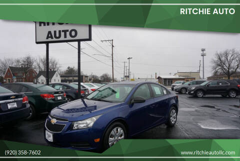 2013 Chevrolet Cruze for sale at Ritchie Auto in Appleton WI