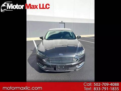 2017 Ford Fusion for sale at Motor Max Llc in Louisville KY