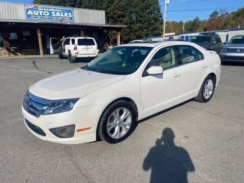 2012 Ford Fusion for sale at Greenbrier Auto Sales in Greenbrier AR