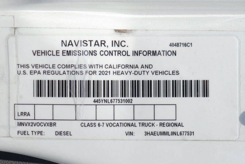 2022 International MV607