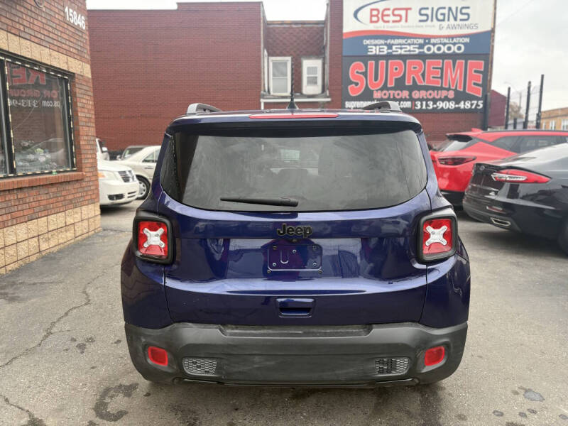 2020 Jeep Renegade Altitude