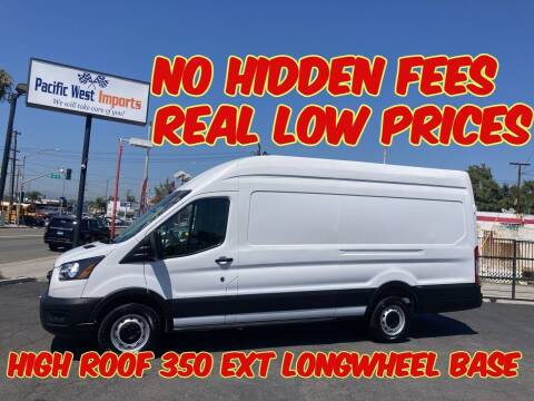 2021 Ford Transit for sale at Pacific West Imports in Los Angeles CA