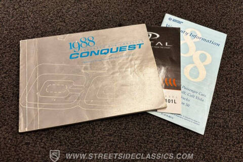 1988 Chrysler Conquest TSi Turbo