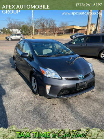 2012 Toyota Prius for sale at APEX AUTOMOBILE GROUP in Roselle IL