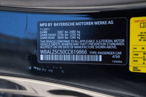 2012 BMW 6 Series 650i xDrive