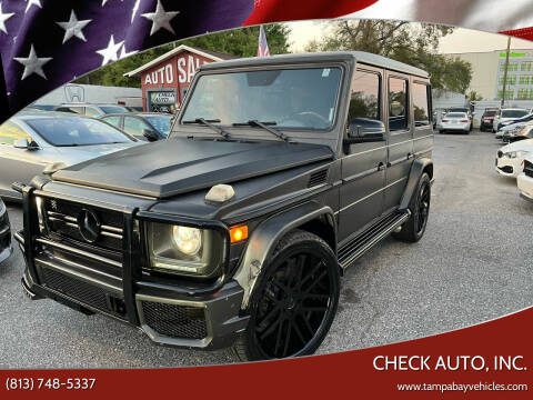 2007 Mercedes-Benz G-Class for sale at CHECK AUTO, INC. in Tampa FL