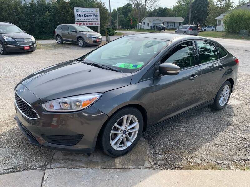 2015 Ford Focus for sale at GREENFIELD AUTO SALES in Greenfield IA