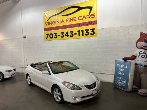2006 Toyota Camry Solara for sale at Virginia Fine Cars in Chantilly VA