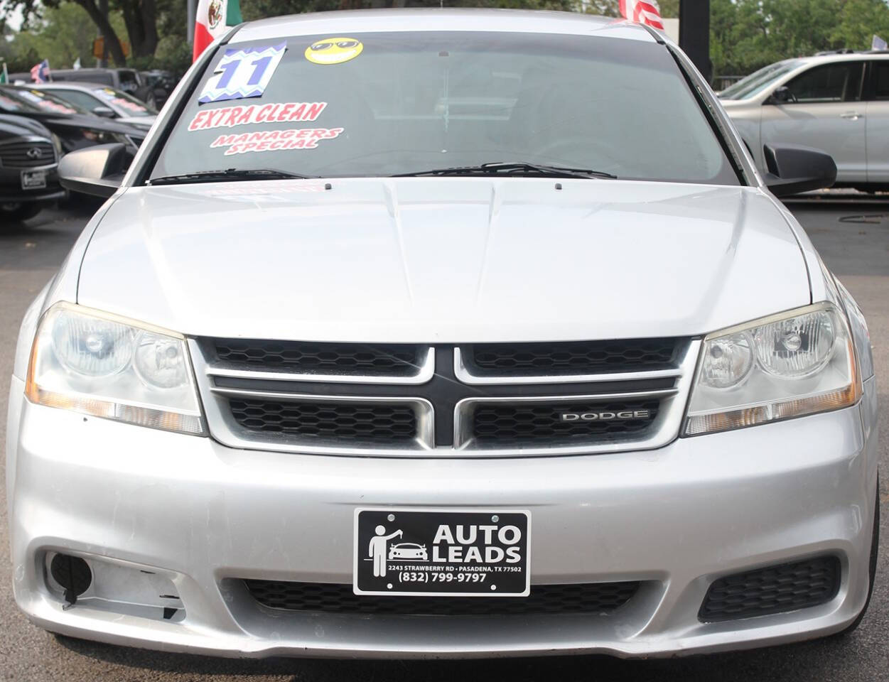 2011 Dodge Avenger for sale at AUTO LEADS in Pasadena, TX