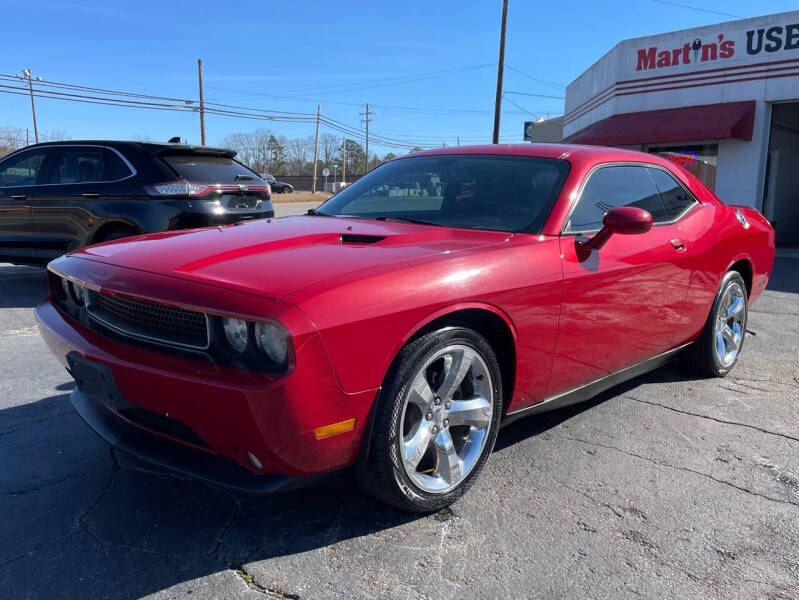 2012 Dodge Challenger for sale at Martin's Used Cars & Collectibles LLC in Hickory NC