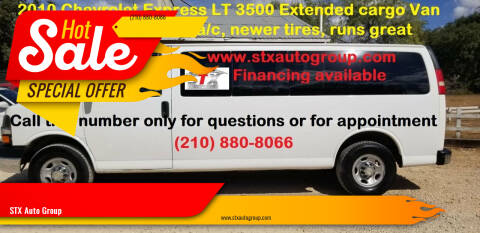 2010 Chevrolet Express Passenger for sale at STX Auto Group in San Antonio TX