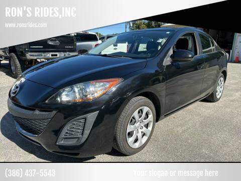 2011 Mazda MAZDA3 for sale at RON'S RIDES,INC in Bunnell FL