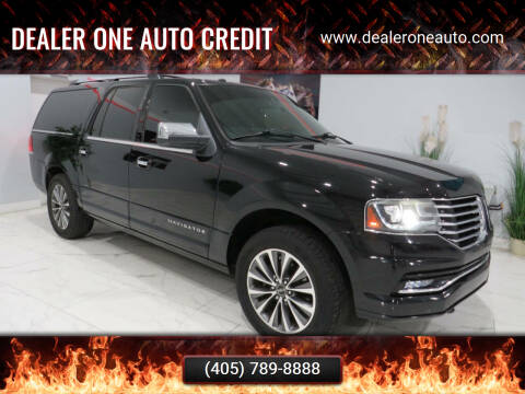 2016 Lincoln Navigator L for sale at Dealer One Auto Credit in Oklahoma City OK