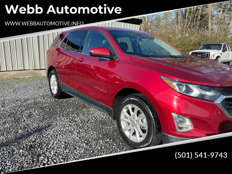 2018 Chevrolet Equinox for sale at Webb Automotive in Maumelle AR