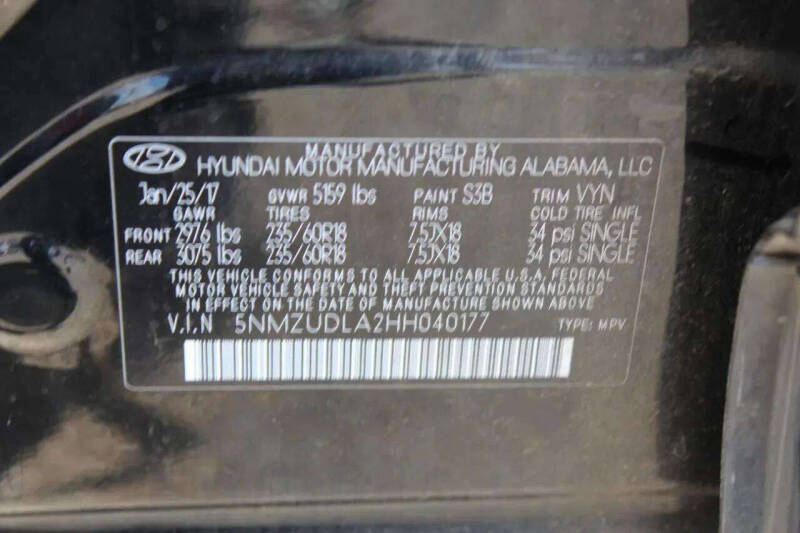 2017 Hyundai Santa Fe Sport 2.0T