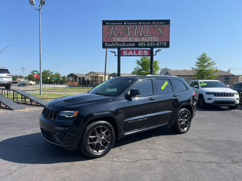 2020 Jeep Grand Cherokee for sale at RAUL'S TRUCK & AUTO SALES, INC in Oklahoma City OK