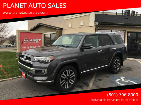 2016 Toyota 4Runner for sale at PLANET AUTO SALES in Lindon UT