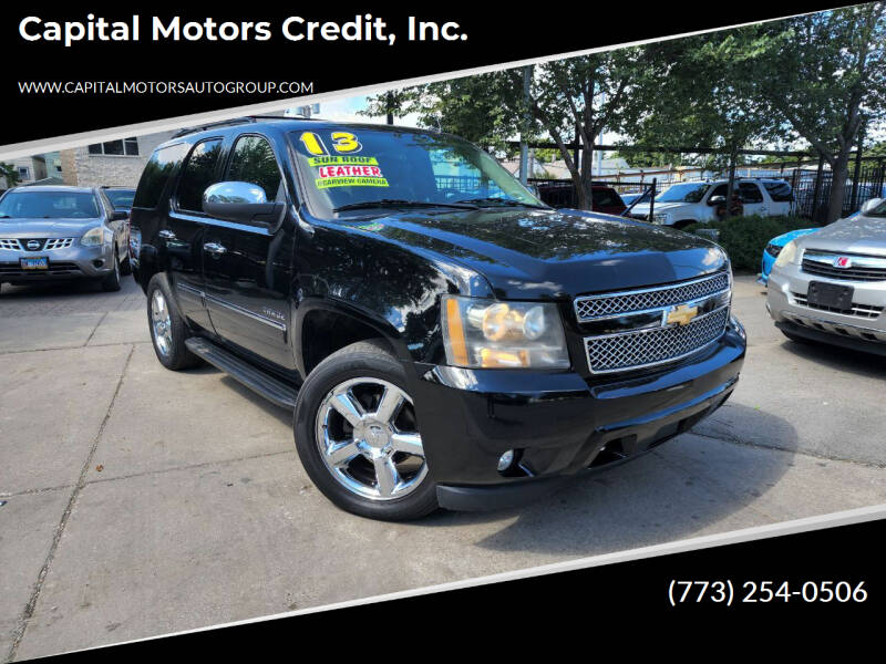 2013 Chevrolet Tahoe for sale at Capital Motors Credit, Inc. in Chicago IL